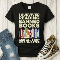 Funny Banned Books Art For  Cool Read Banned Books  Women's T-Shirt thumb 3