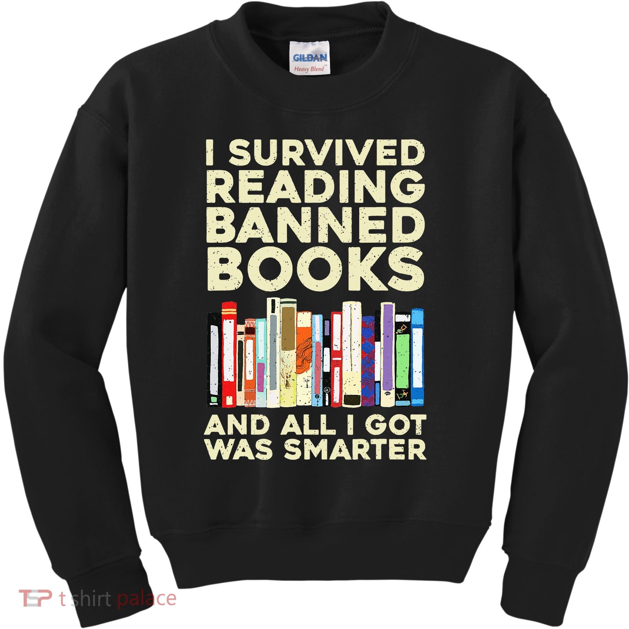 Funny Banned Books Art For  Cool Read Banned Books  Kids Sweatshirt