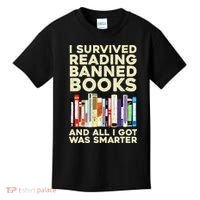 Funny Banned Books Art For  Cool Read Banned Books  Kids T-Shirt thumb 0