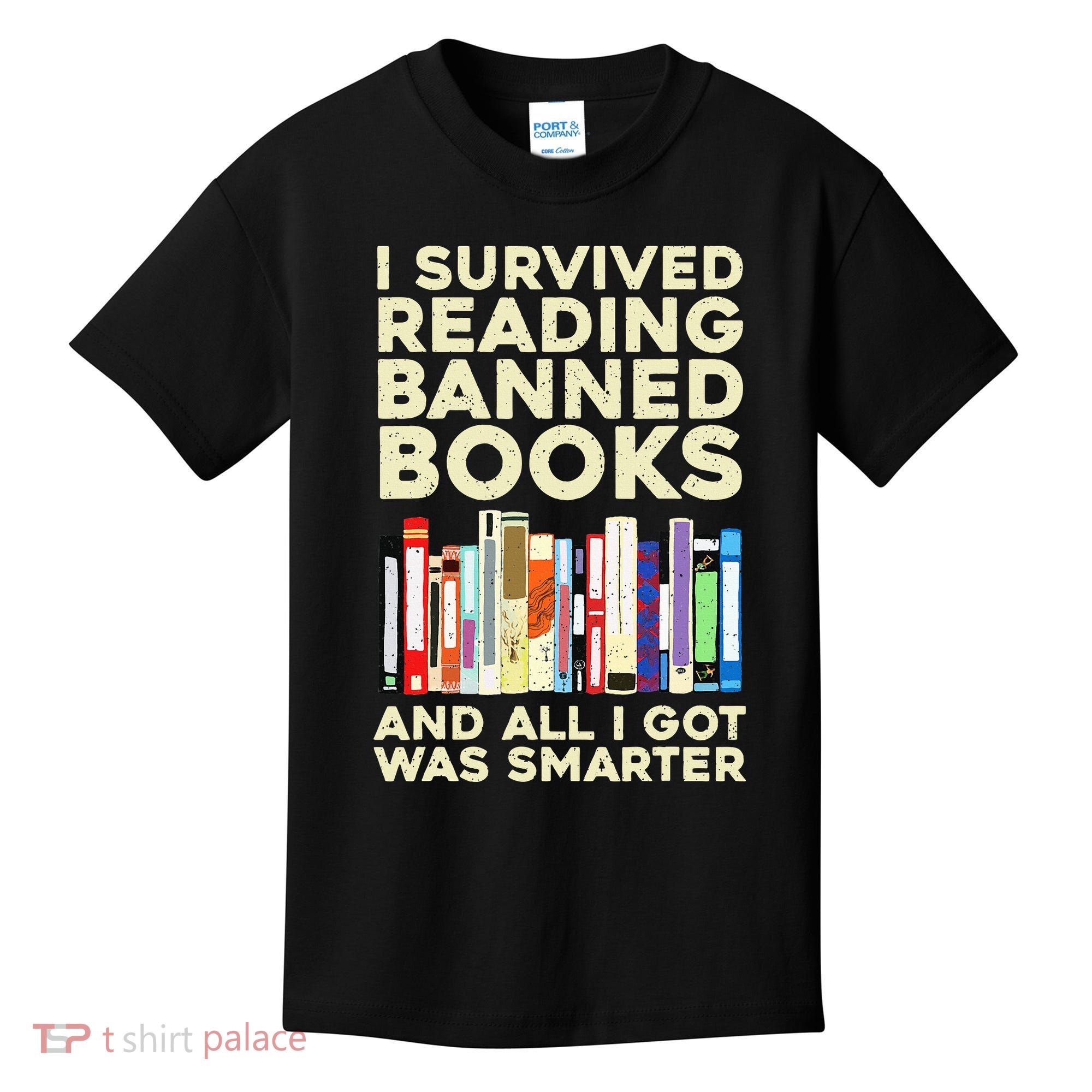 Funny Banned Books Art For  Cool Read Banned Books  Kids T-Shirt
