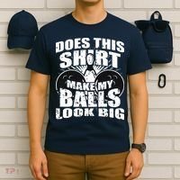 Funny Bowling Ball Shirts Gag Gift Bowling Shirts For Men T-Shirt thumb 6
