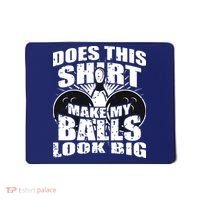 Funny Bowling Ball Shirts Gag Gift Bowling Shirts For Men Mousepad thumb 0