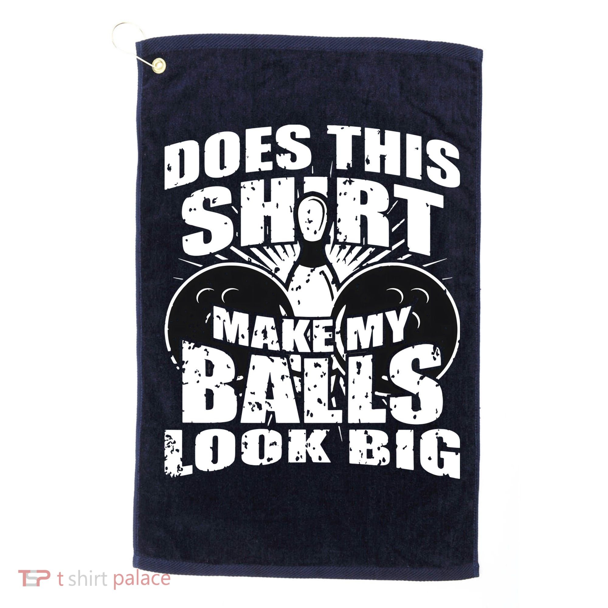 Funny Bowling Ball Shirts Gag Gift Bowling Shirts For Men Golf Towel