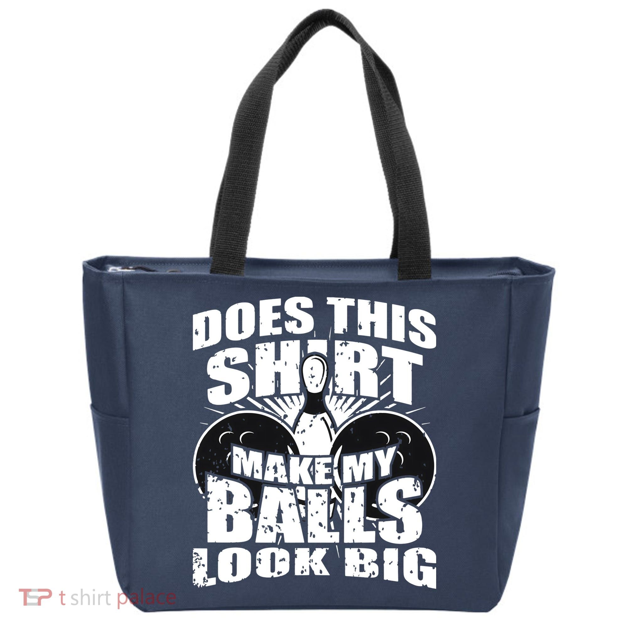 Funny Bowling Ball Shirts Gag Gift Bowling Shirts For Men Tote Bag