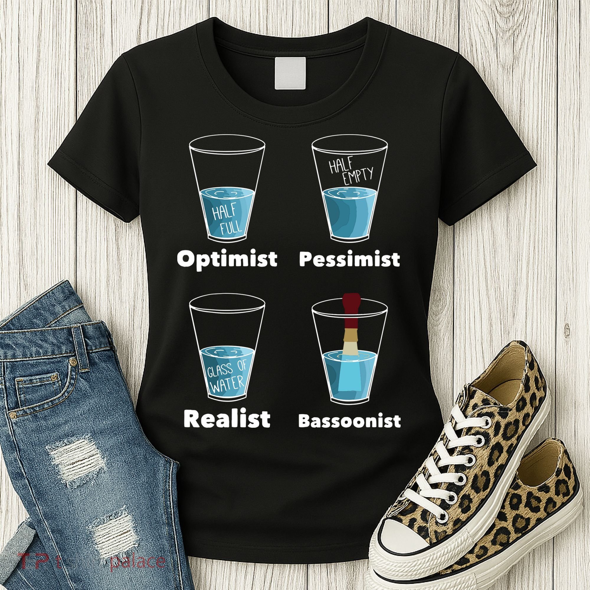 Funny Bassoonist Bassoon Play Orchestra Music Women's T-Shirt