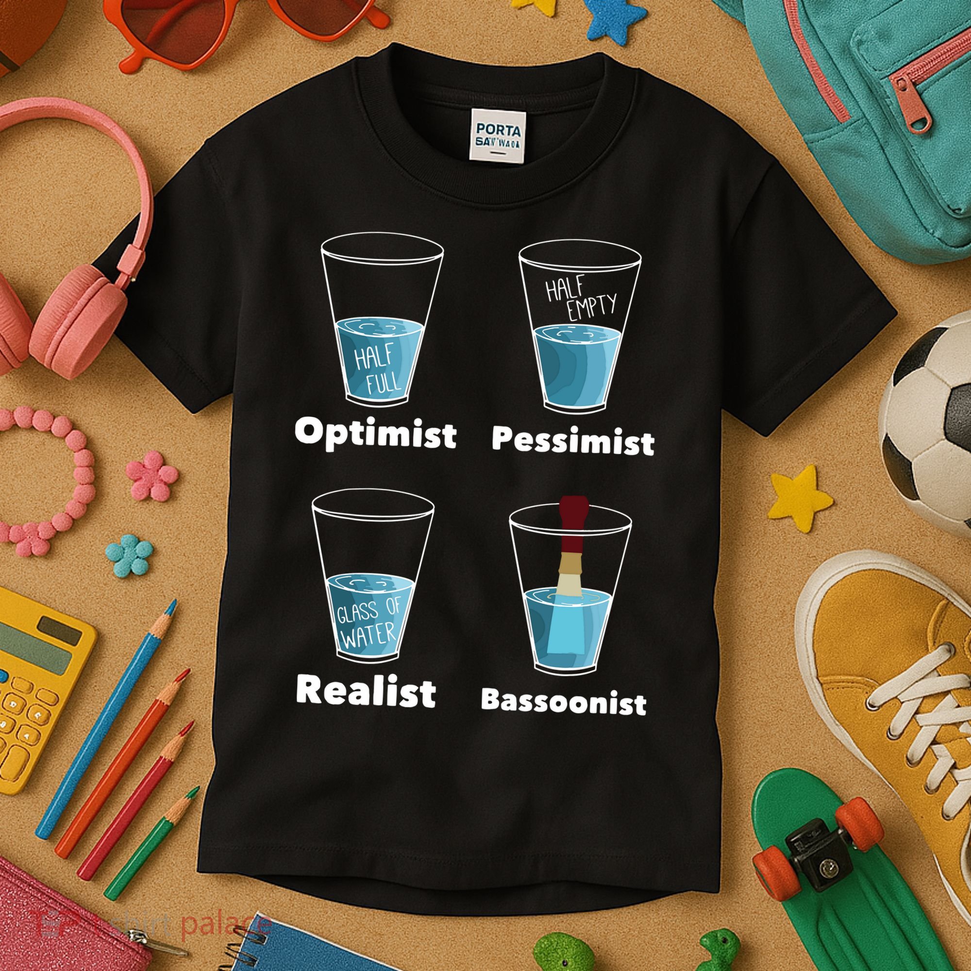 Funny Bassoonist Bassoon Play Orchestra Music Kids T-Shirt
