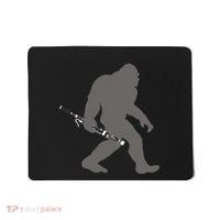 Funny Bassoonist Bigfoot Musician With Bassoon Mousepad thumb 0