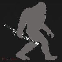 Funny Bassoonist Bigfoot Musician With Bassoon Kids Hoodie thumb 5