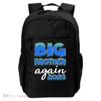 Funny Big Brother Again 2024 New Baby Sibling Backpack thumb 0