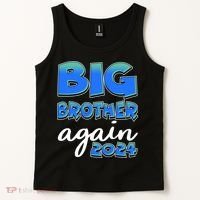 Funny Big Brother Again 2024 New Baby Sibling Tank Top thumb 2