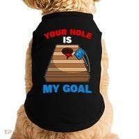 Fun Bean Bag Cornhole Your Hole Is My Goal Funny Gift Doggie Tank thumb 0