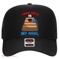 Fun Bean Bag Cornhole Your Hole Is My Goal Funny Gift Hat thumb 0