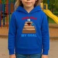 Fun Bean Bag Cornhole Your Hole Is My Goal Funny Gift Kids Hoodie thumb 3