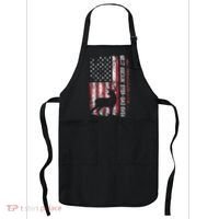 Flag Best Buckin Step Dad Ever Deer Hunting Fathers Day Apron thumb 0