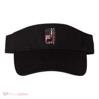 Flag Best Buckin Step Dad Ever Deer Hunting Fathers Day Visor thumb 0
