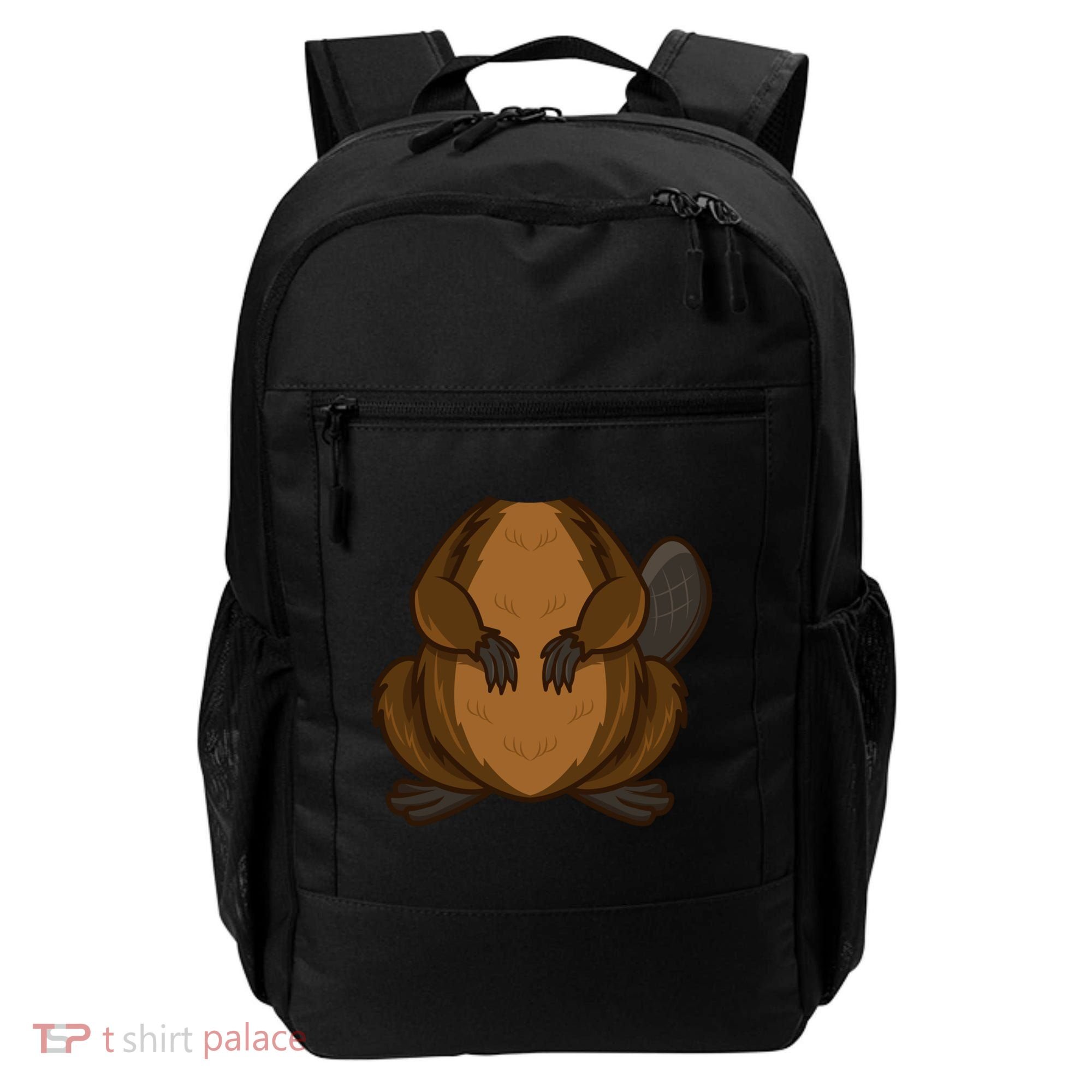 Funny Beaver Body Headless Halloween Easy Costume Outfit Cool Gift Backpack