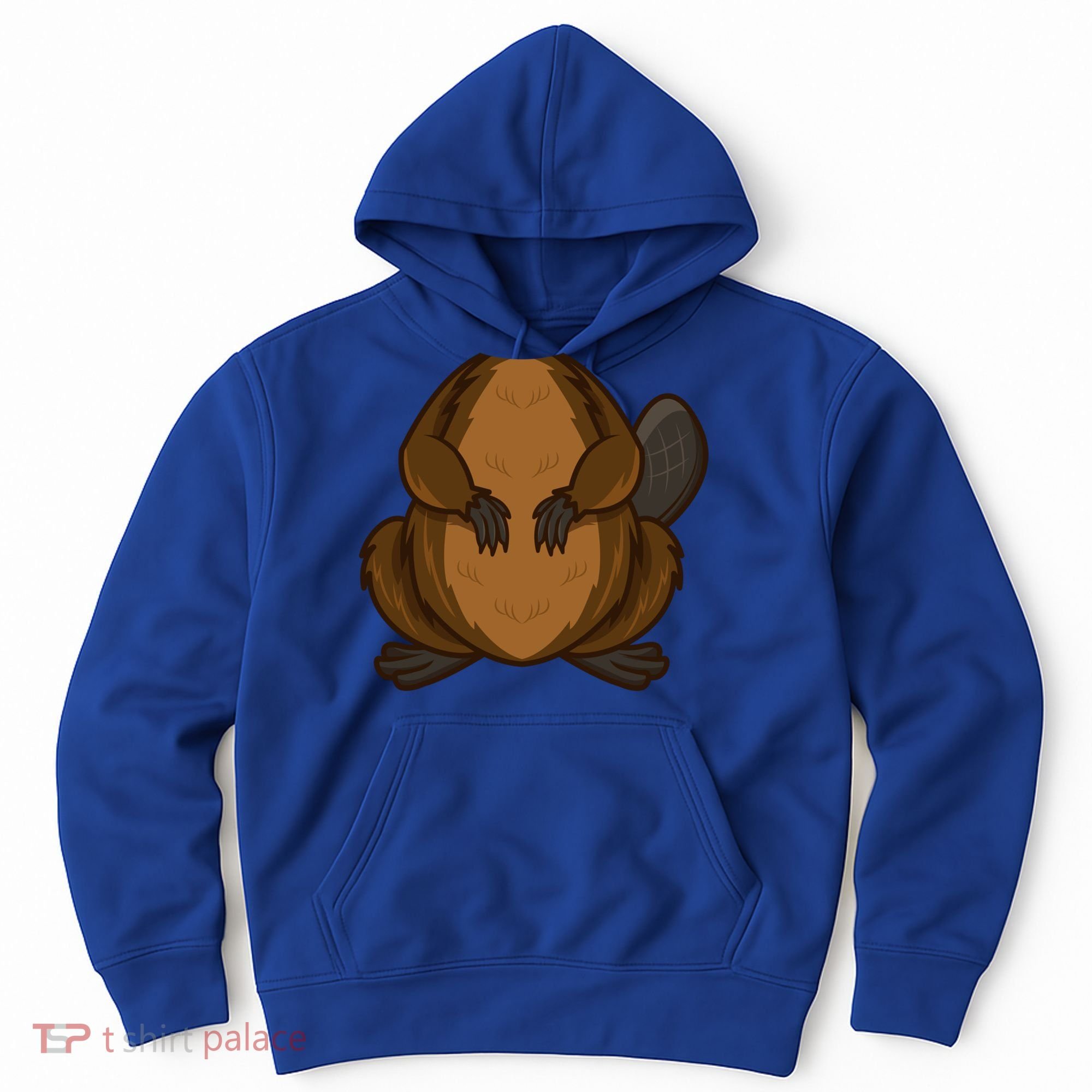 Funny Beaver Body Headless Halloween Easy Costume Outfit Cool Gift Hoodie