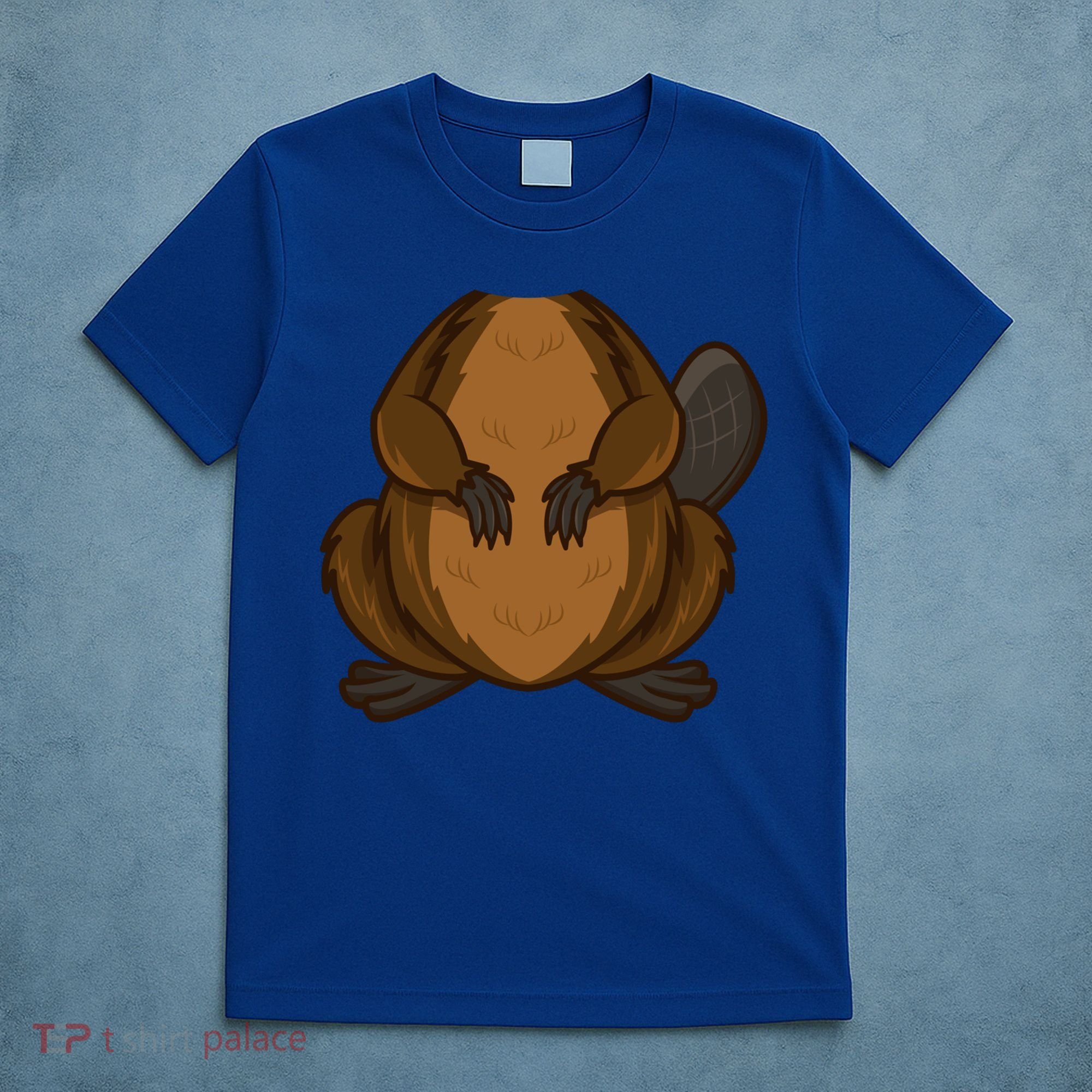 Funny Beaver Body Headless Halloween Easy Costume Outfit Cool Gift T-Shirt