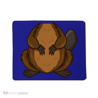 Funny Beaver Body Headless Halloween Easy Costume Outfit Cool Gift Mousepad