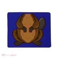 Funny Beaver Body Headless Halloween Easy Costume Outfit Cool Gift Mousepad thumb 0