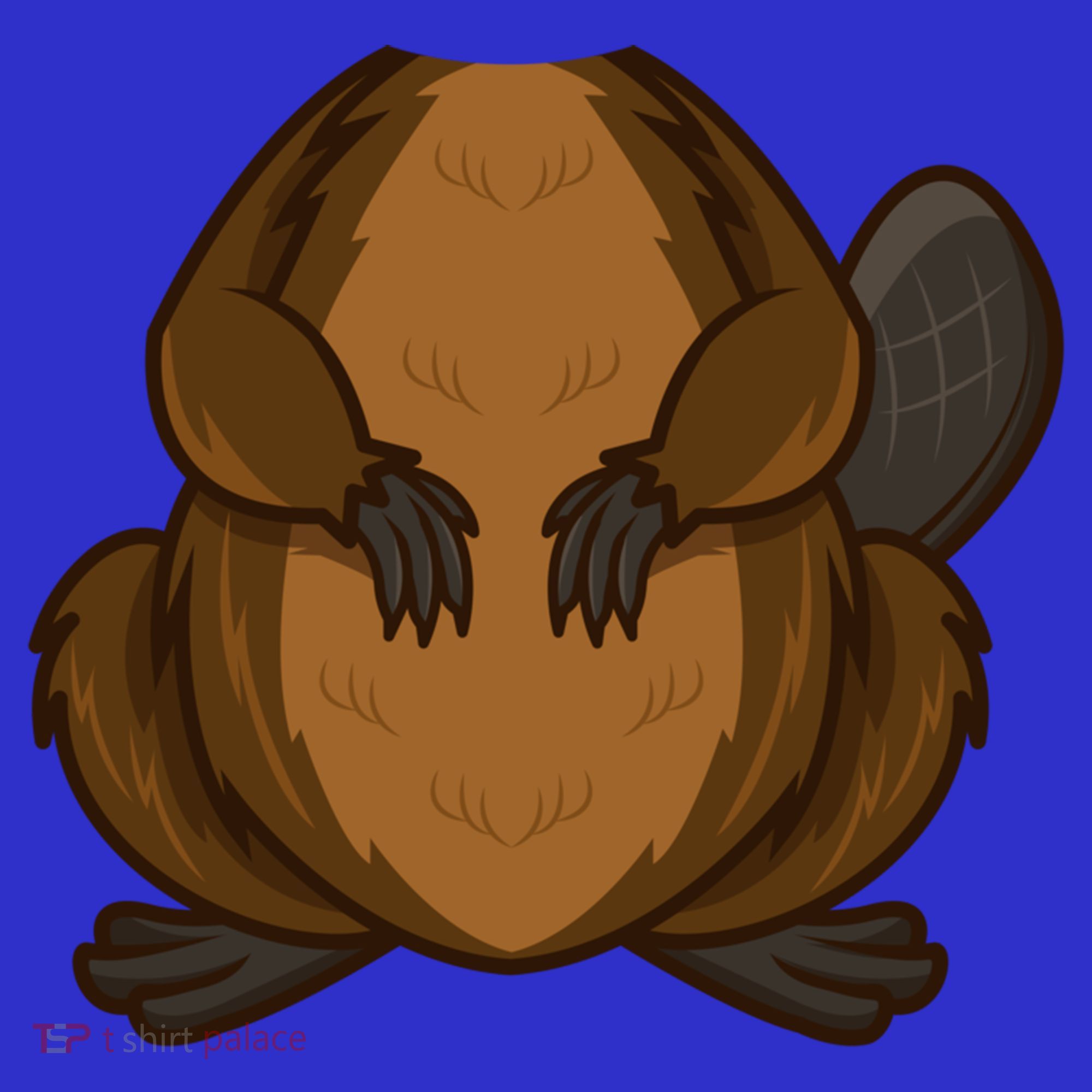 Funny Beaver Body Headless Halloween Easy Costume Outfit Cool Gift Mousepad