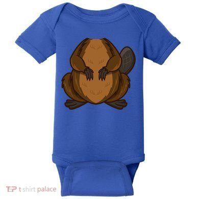Funny Beaver Body Headless Halloween Easy Costume Outfit Cool Gift Baby Bodysuit