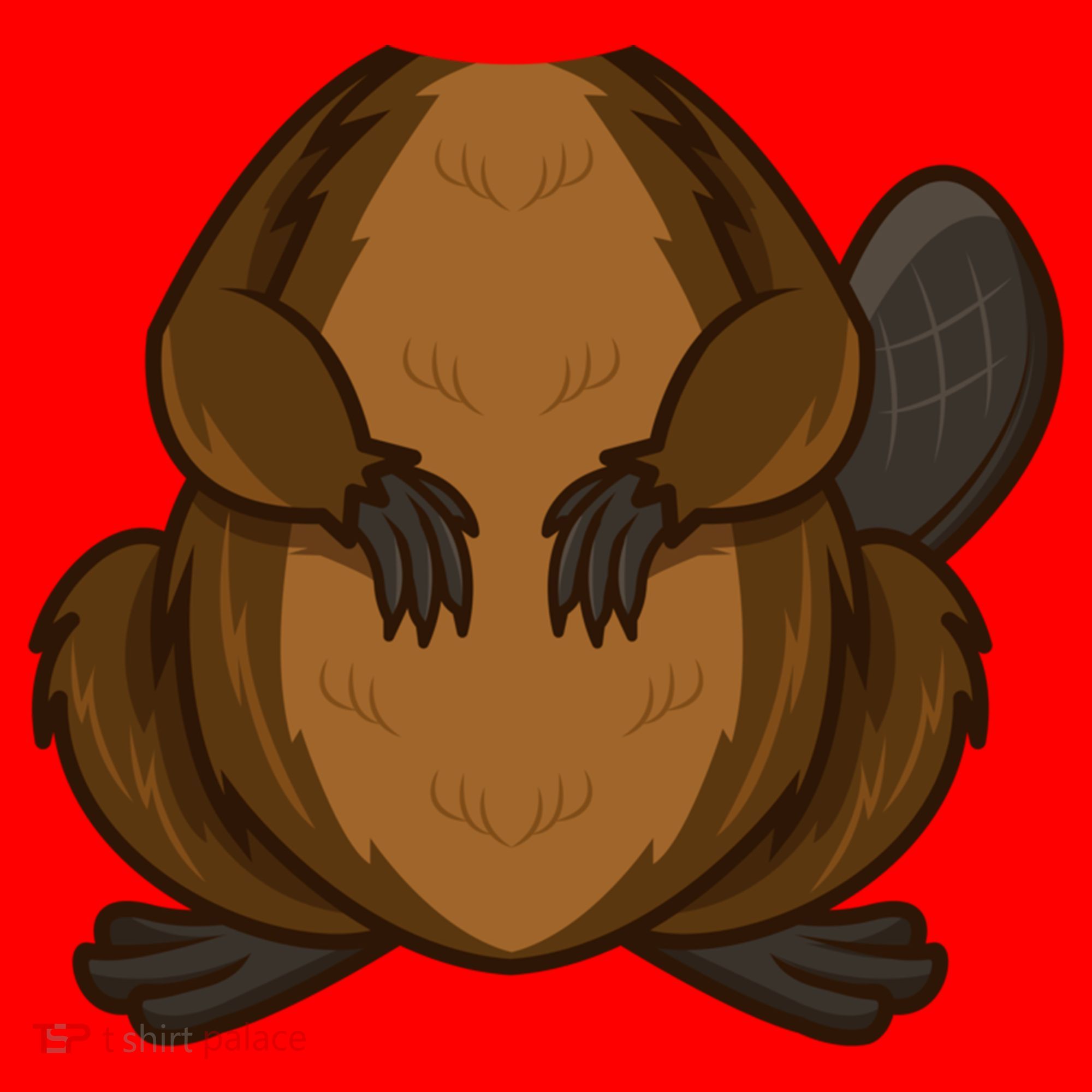 Funny Beaver Body Headless Halloween Easy Costume Outfit Cool Gift Santa Hat