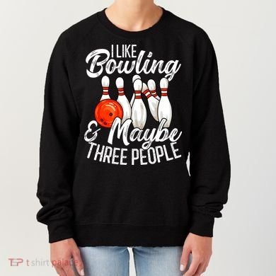 Funny Bowling Bowler Tenpin Bowling Women's Sweatshirt