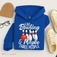 Funny Bowling Bowler Tenpin Bowling Hoodie thumb 4
