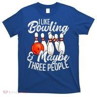 Funny Bowling Bowler Tenpin Bowling T-Shirt thumb 0