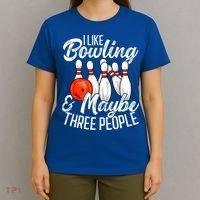 Funny Bowling Bowler Tenpin Bowling T-Shirt thumb 4