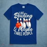 Funny Bowling Bowler Tenpin Bowling T-Shirt thumb 5