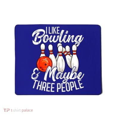 Funny Bowling Bowler Tenpin Bowling Mousepad