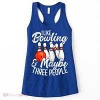 Funny Bowling Bowler Tenpin Bowling Women's Tank Top thumb 0