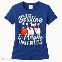 Funny Bowling Bowler Tenpin Bowling Women's T-Shirt thumb 0