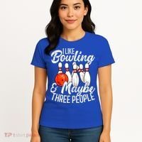 Funny Bowling Bowler Tenpin Bowling Women's T-Shirt thumb 4