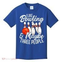 Funny Bowling Bowler Tenpin Bowling Kids T-Shirt thumb 0