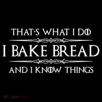 Funny Bread Baker Gifts I Bake Bread I Know Things Baking Gift Hoodie thumb 7