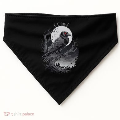 F-Caw-F Black Bird  USA-Made Doggie Bandana