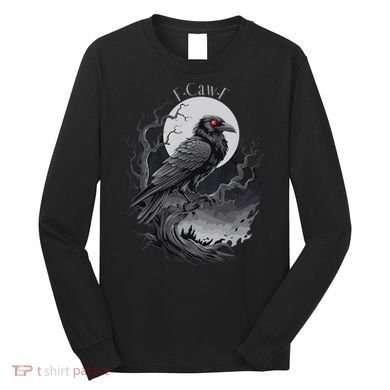 F-Caw-F Black Bird  Long Sleeve Shirt