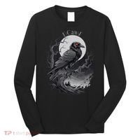 F-Caw-F Black Bird  Long Sleeve Shirt thumb 0