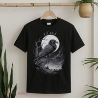 F-Caw-F Black Bird  T-Shirt thumb 2