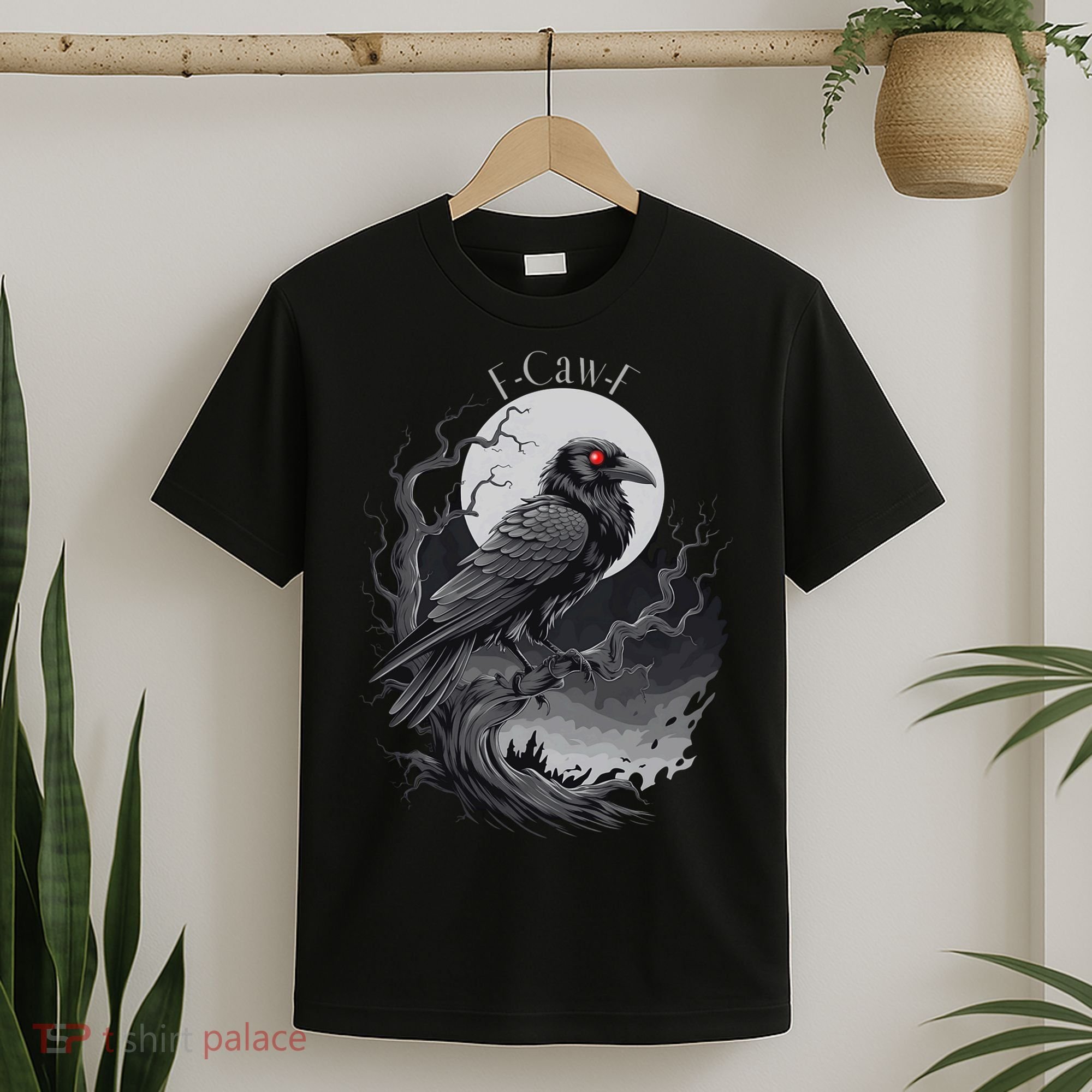 F-Caw-F Black Bird  T-Shirt