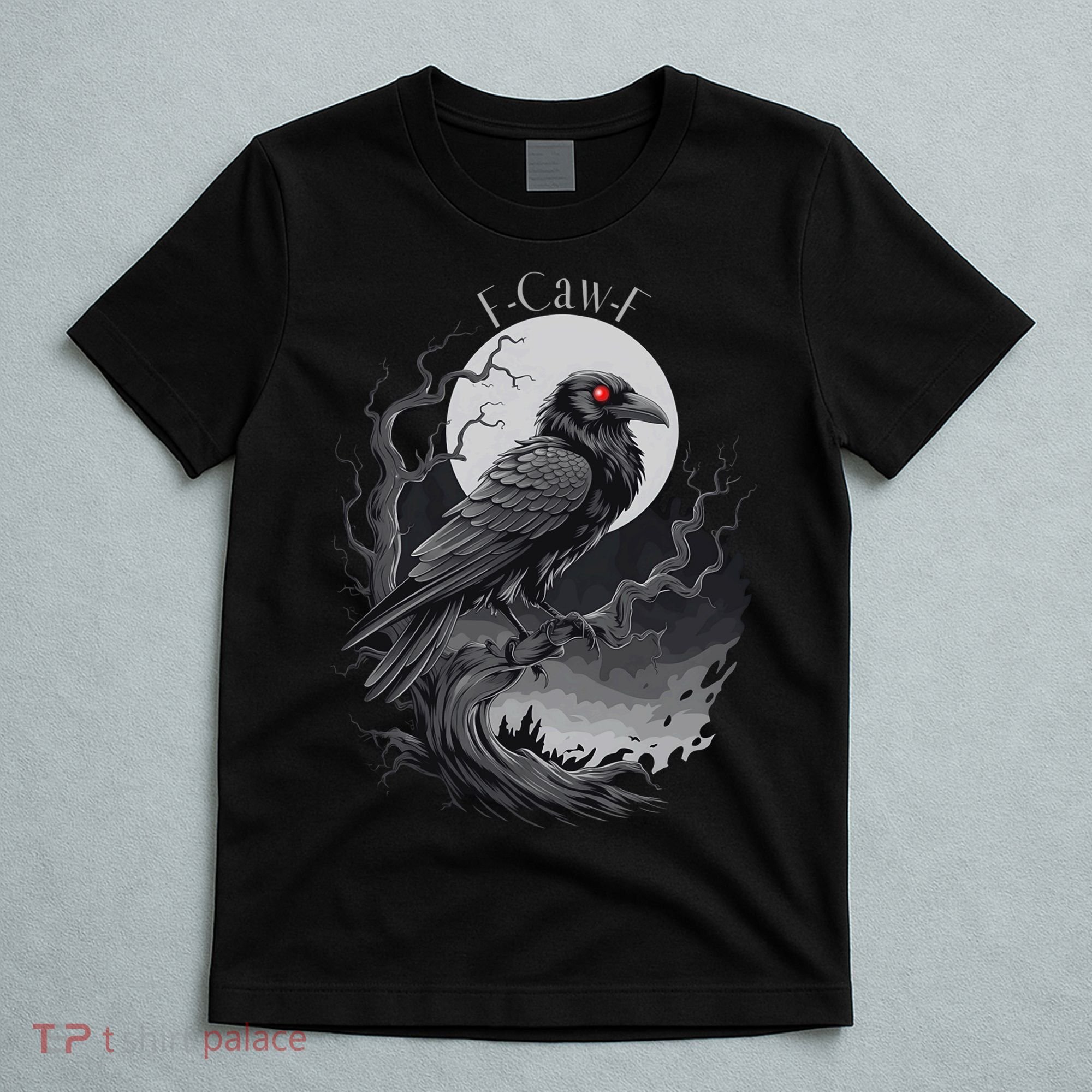 F-Caw-F Black Bird  T-Shirt