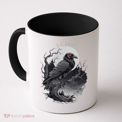 F-Caw-F Black Bird  Coffee Mug
