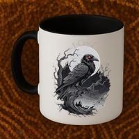 F-Caw-F Black Bird  Coffee Mug thumb 2