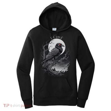 F-Caw-F Black Bird  Women's Hoodie