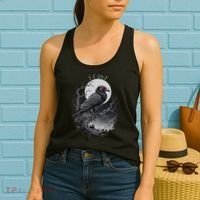 F-Caw-F Black Bird  Women's Tank Top thumb 2