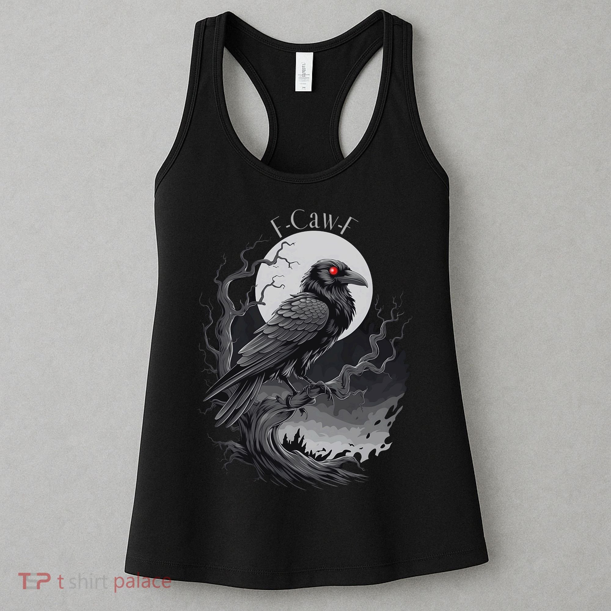 F-Caw-F Black Bird  Women's Tank Top