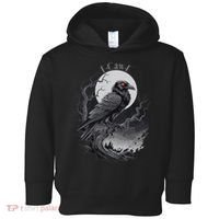 F-Caw-F Black Bird  Toddler Hoodie thumb 0